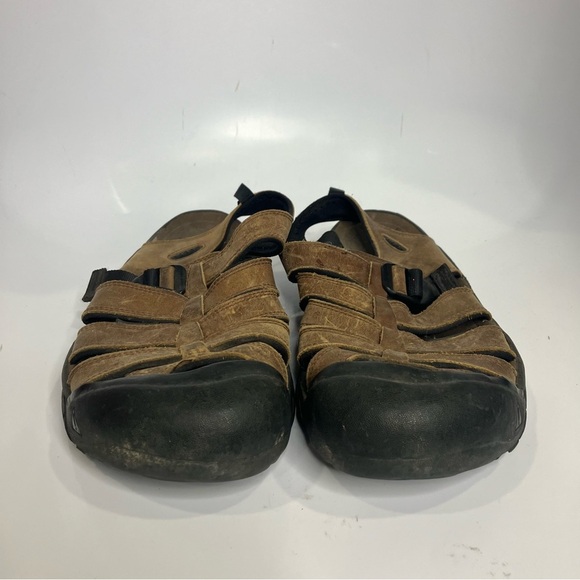 Keen‎ Newport fishermen Sandals leather men’s size 11.5 casual neutral hiking - Picture 2 of 9